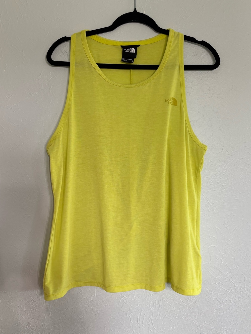 The North Face Women's Neon Yellow Tank Top - Lightweight Active Shell